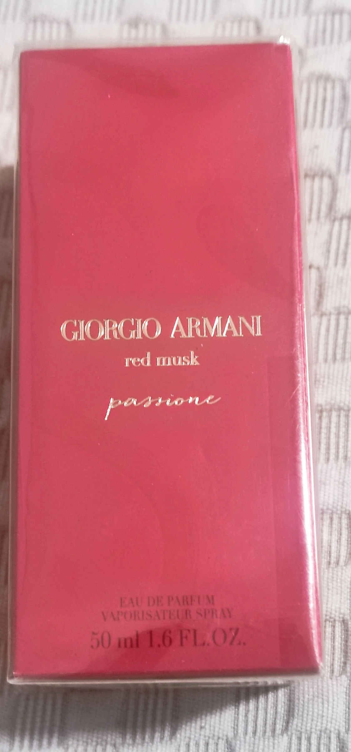 Giorgio Armani Si Red Musk Passione 50ml mujer Eau de Parfum 